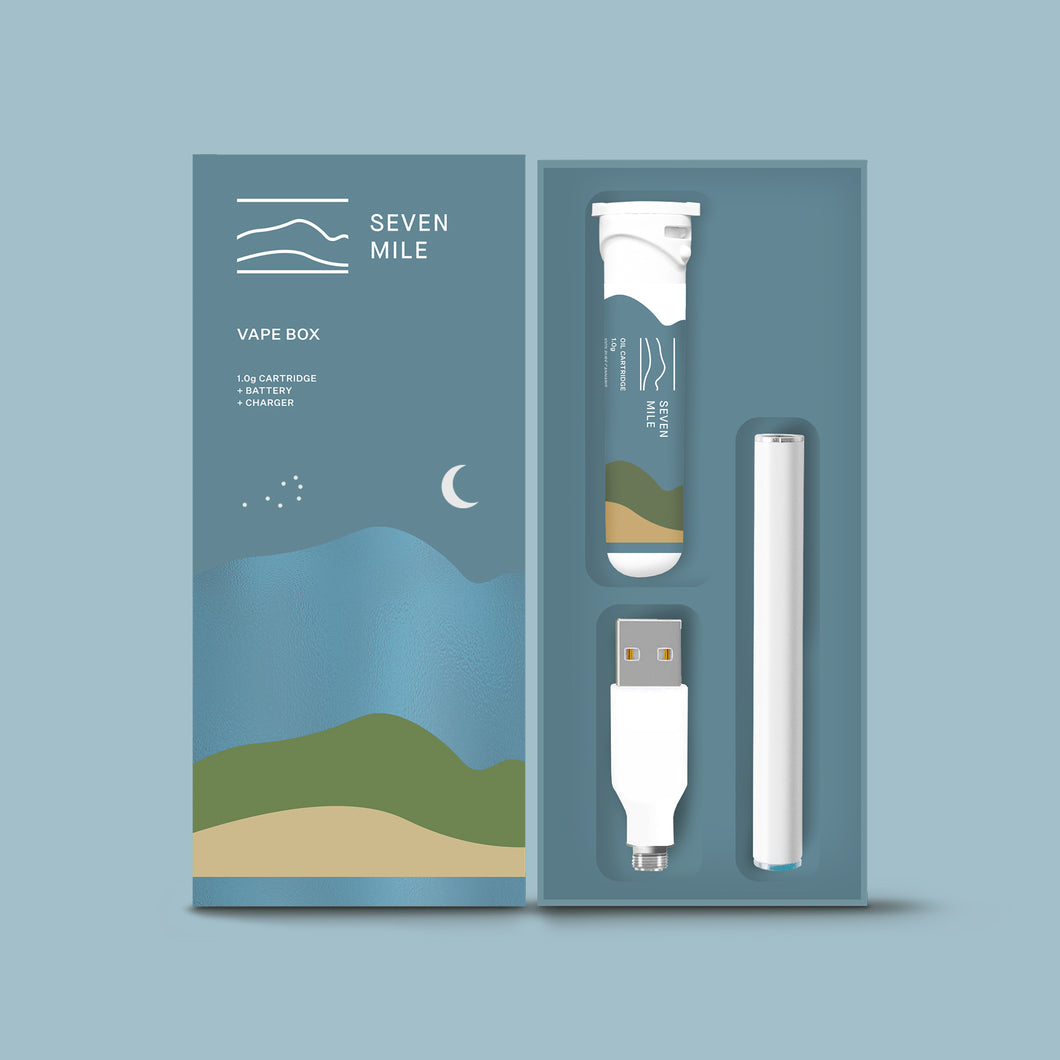 SEVEN MILE VAPE BOX - 1.0G